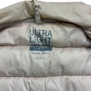 Love Tree Jackets Coats Love Tree Womens Packable Puffer